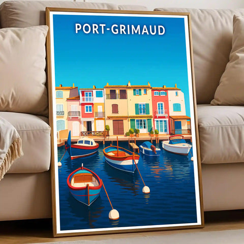 Affiche - Port-Grimaud