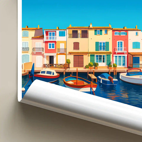 Affiche - Port-Grimaud
