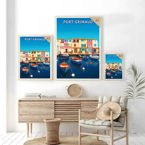 Affiche - Port-Grimaud
