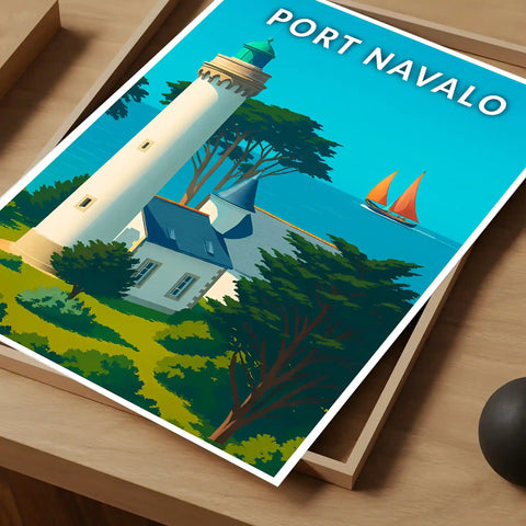 Affiche - Port Navalo