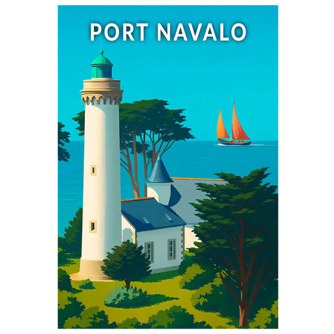 Affiche - Port Navalo