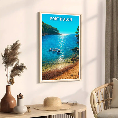 Affiche - Port d'Alon