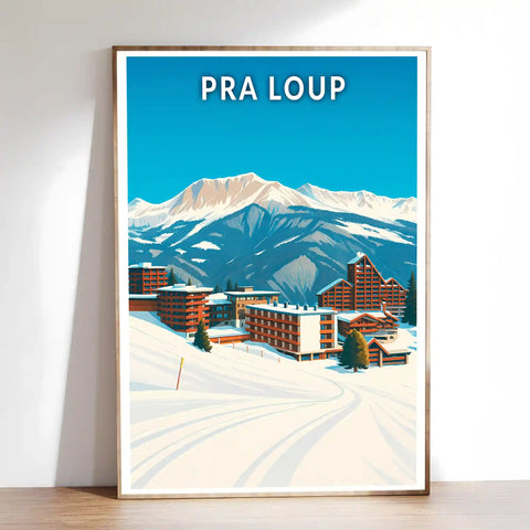 Affiche - Pra Loup