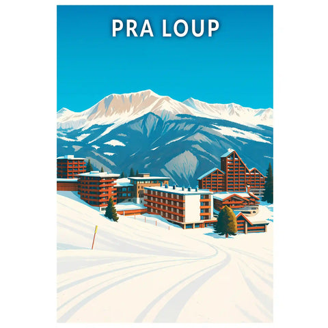 Affiche - Pra Loup