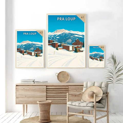 Affiche - Pra Loup