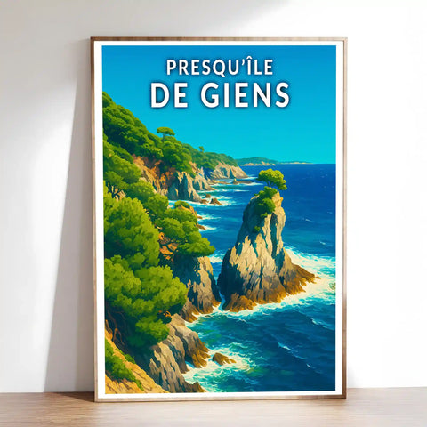 Affiche - Presqu'île de Giens