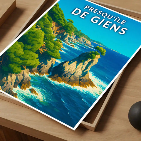 Affiche - Presqu'île de Giens