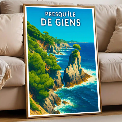 Affiche - Presqu'île de Giens