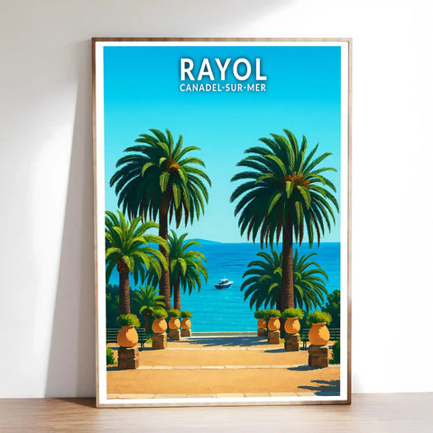 Affiche - Rayol-Canadel-sur-Mer