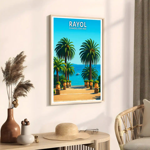 Affiche - Rayol-Canadel-sur-Mer