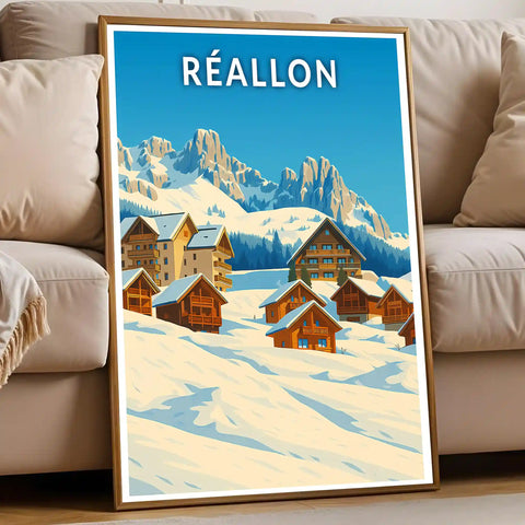 Affiche - Réallon