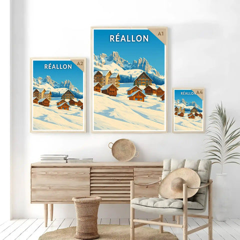 Affiche - Réallon