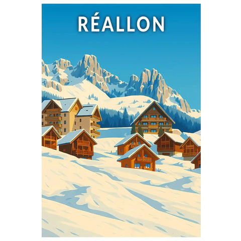 Affiche - Réallon