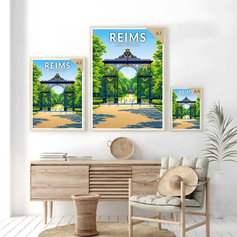 Affiche - Reims - Basses-Promenades