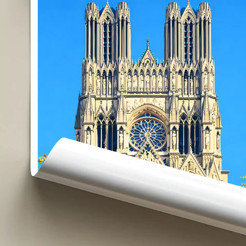 Affiche - Reims - Cathédrale Notre-Dame