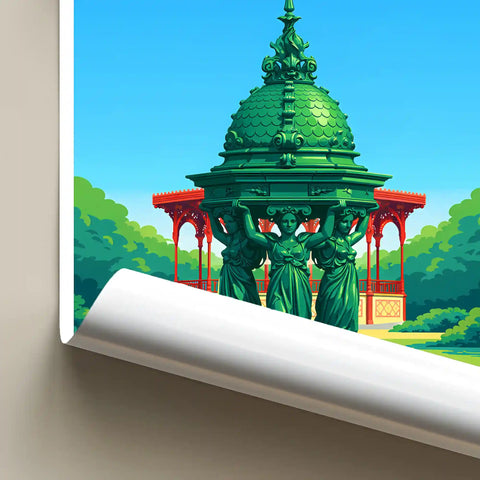 Affiche - Reims - Fontaine Wallace