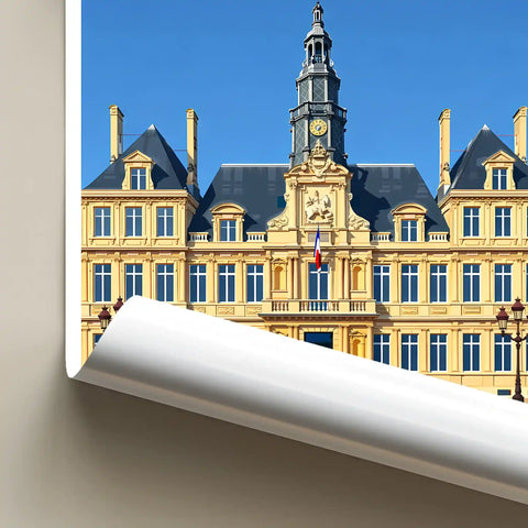 Affiche - Reims - Hôtel de Ville