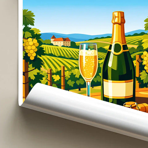 Affiche - Reims - La Champagne