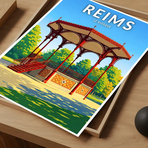 Affiche - Reims - Le Kiosque