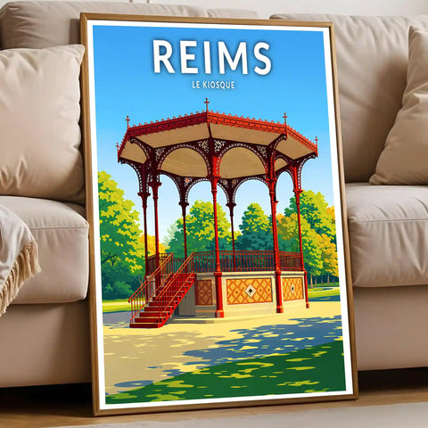 Affiche - Reims - Le Kiosque