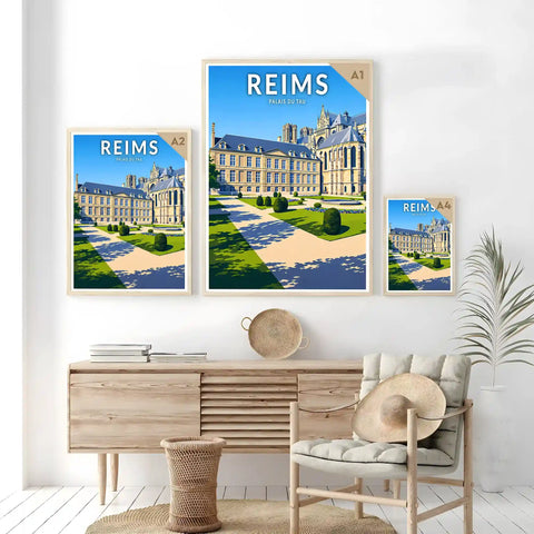 Affiche - Reims - Palais du Tau