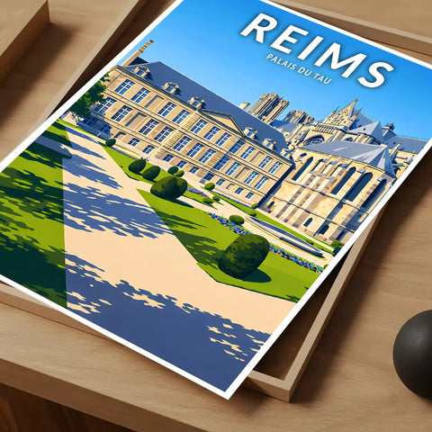 Affiche - Reims - Palais du Tau