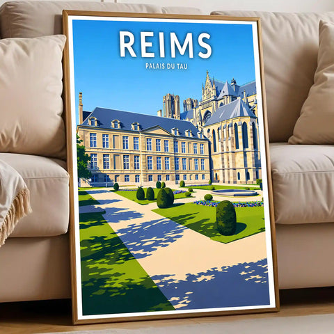 Affiche - Reims - Palais du Tau