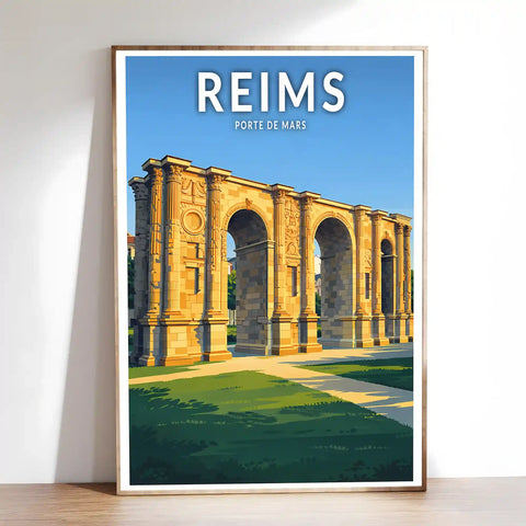 Affiche - Reims - La Porte de Mars