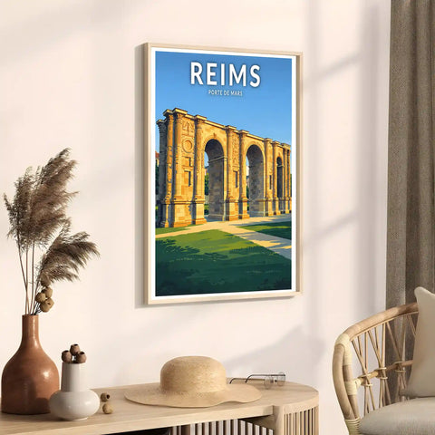 Affiche - Reims - La Porte de Mars