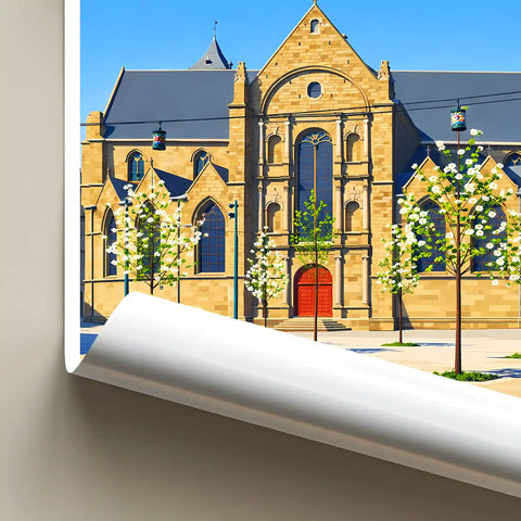 Affiche - Rennes - Église Saint-Germain