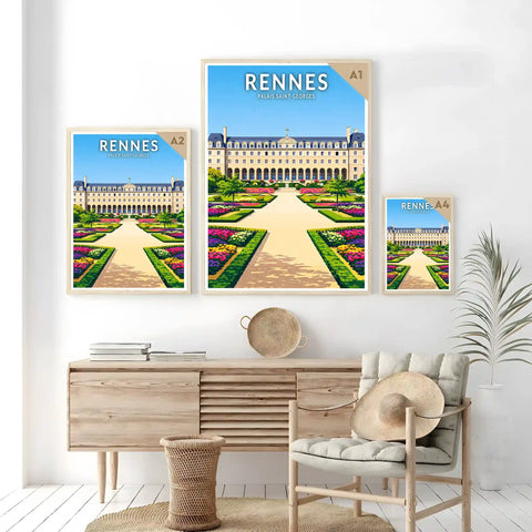 Affiche - Rennes - Palais Saint-Georges