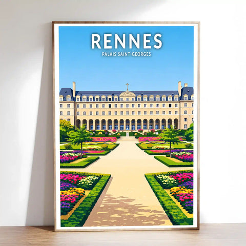 Affiche - Rennes - Palais Saint-Georges