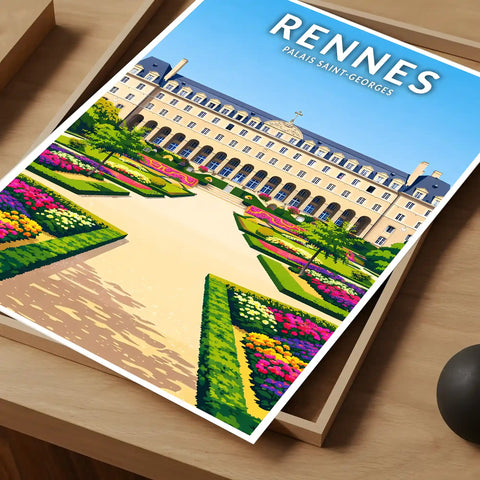 Affiche - Rennes - Palais Saint-Georges