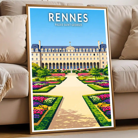 Affiche - Rennes - Palais Saint-Georges