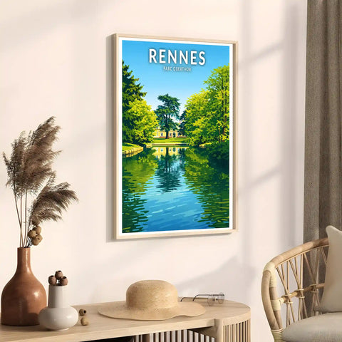 Affiche - Rennes - Parc Oberthür