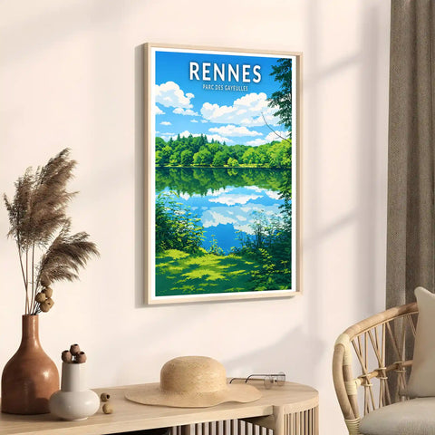 Affiche - Rennes - Parc des Gayeulles