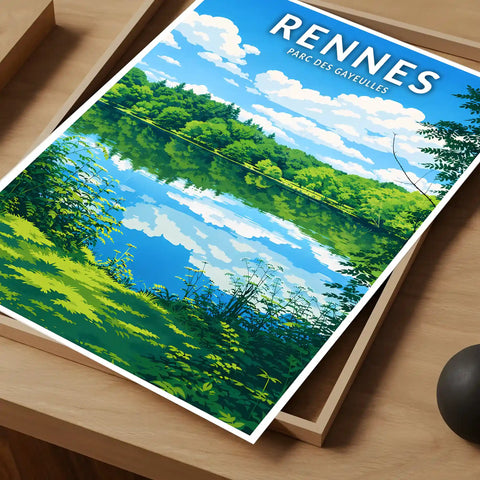 Affiche - Rennes - Parc des Gayeulles