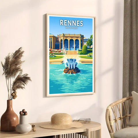 Affiche - Rennes - Parc du Thabor
