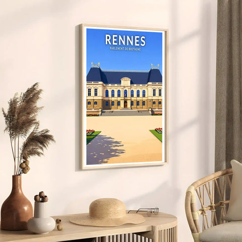 Affiche - Rennes - Parlement de Bretagne