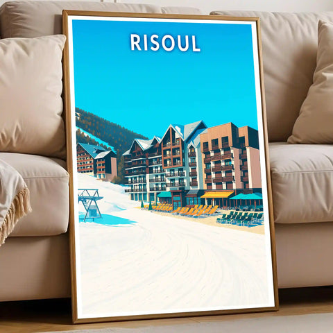 Affiche - Risoul