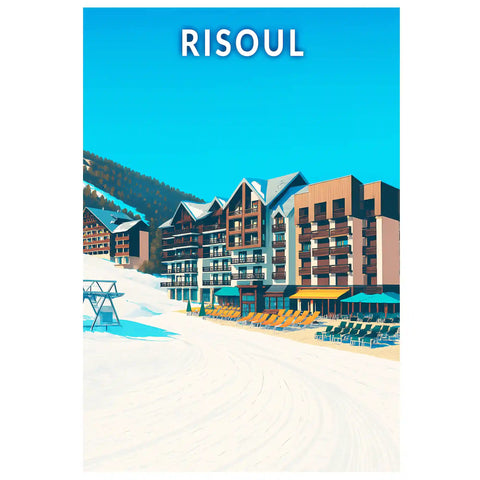 Affiche - Risoul
