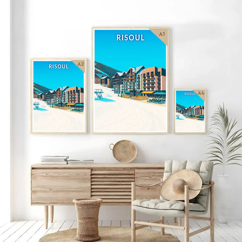 Affiche - Risoul