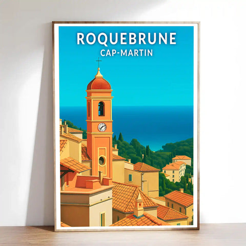Affiche - Roquebrune-Cap-Martin