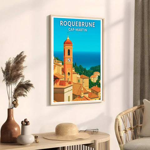 Affiche - Roquebrune-Cap-Martin