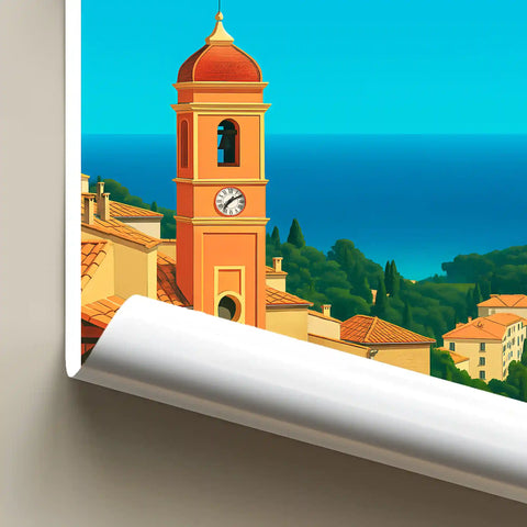Affiche - Roquebrune-Cap-Martin