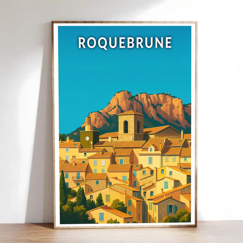 Affiche - Roquebrune