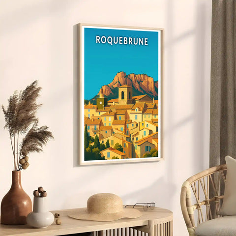 Affiche - Roquebrune
