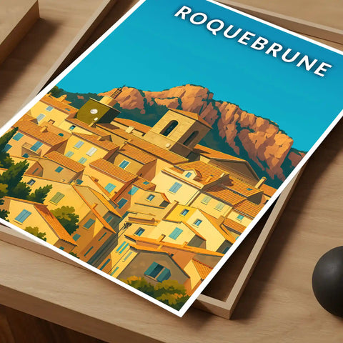 Affiche - Roquebrune