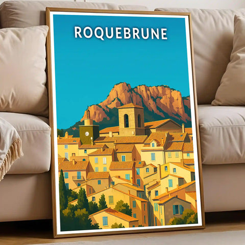 Affiche - Roquebrune
