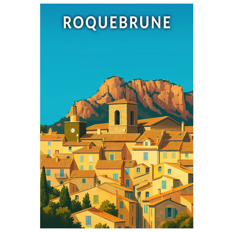 Affiche - Roquebrune